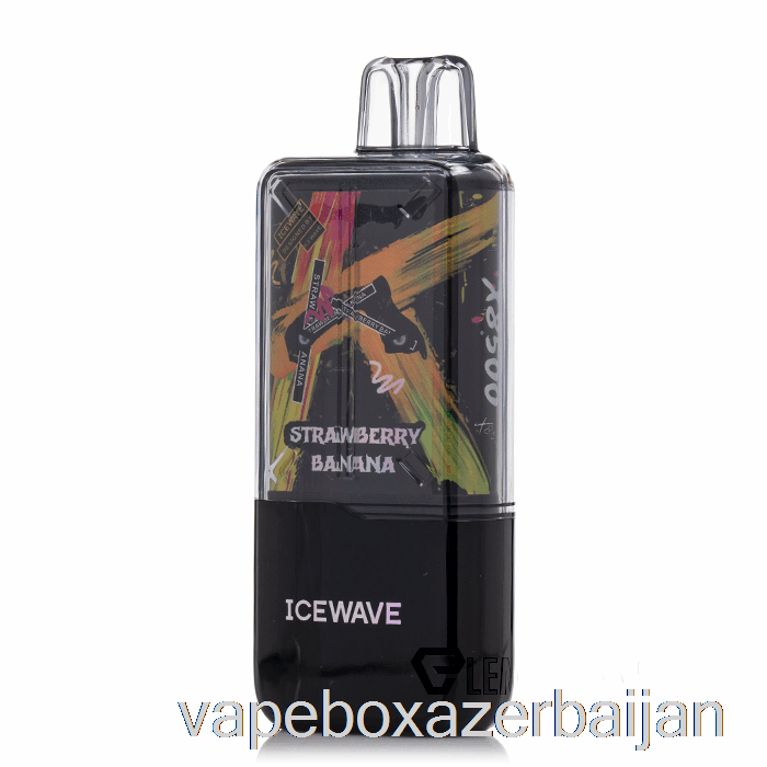 Vape Smoke ICEWAVE X8500 Disposable Strawberry Banana
